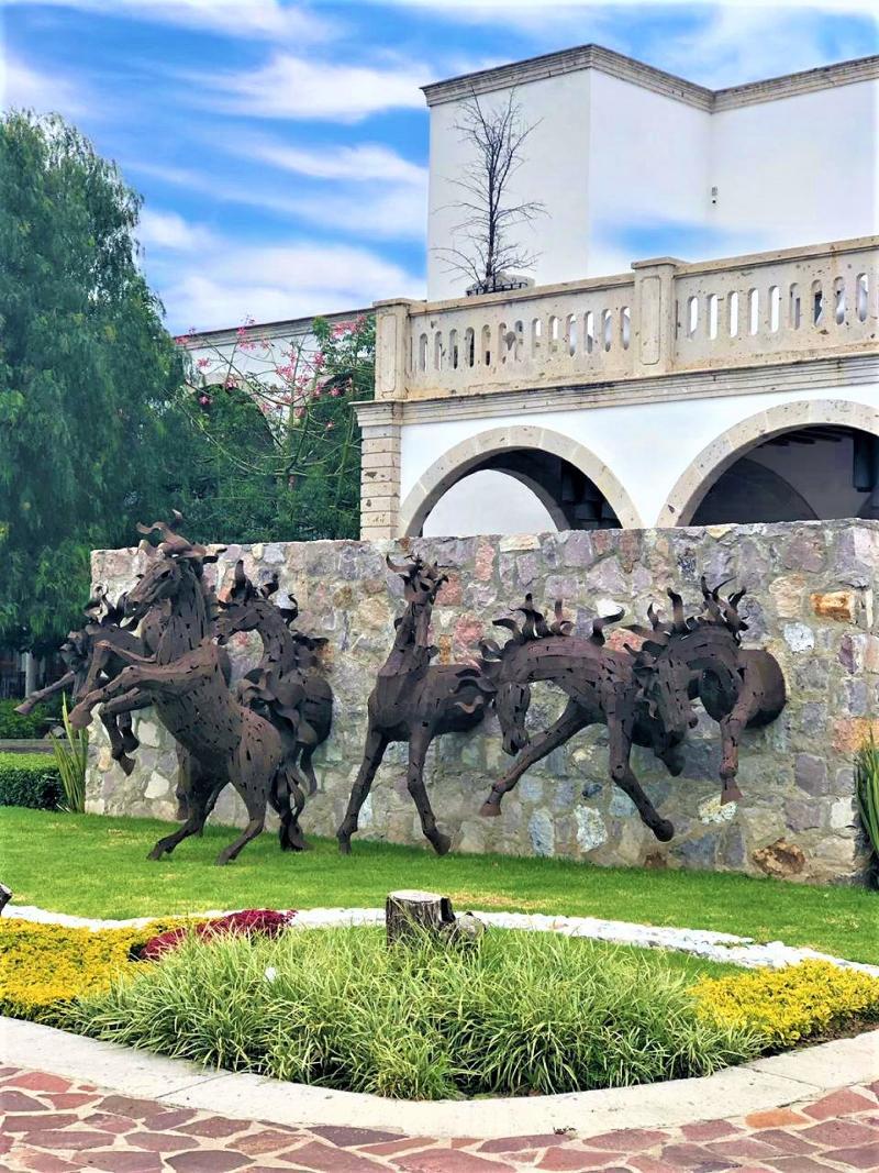 Hotel Hacienda Santa Fe Guanajuato Extérieur photo